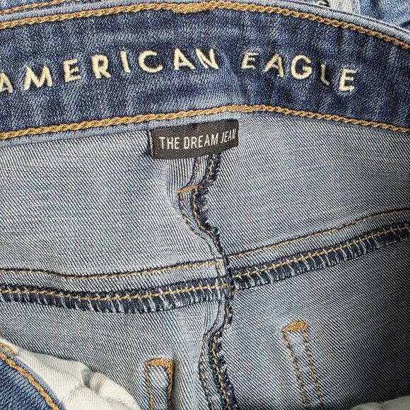 American Eagle The Dream Jean Skinny Women 4 Short - Picture 5 of 7